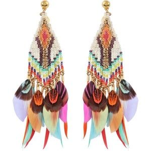 Gas Bijoux Feather Earrings